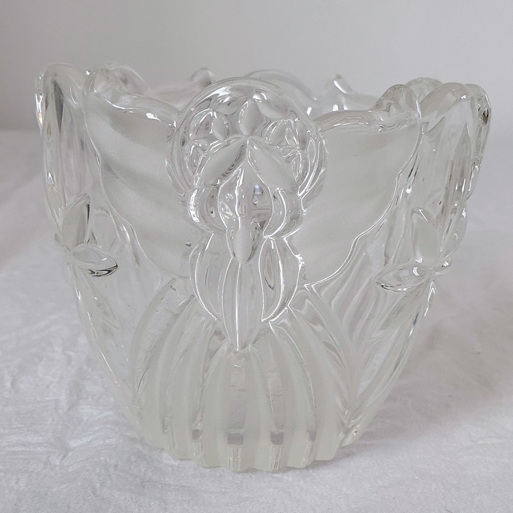 🐸 Vintage Gorham Angel Votive Candle Holder